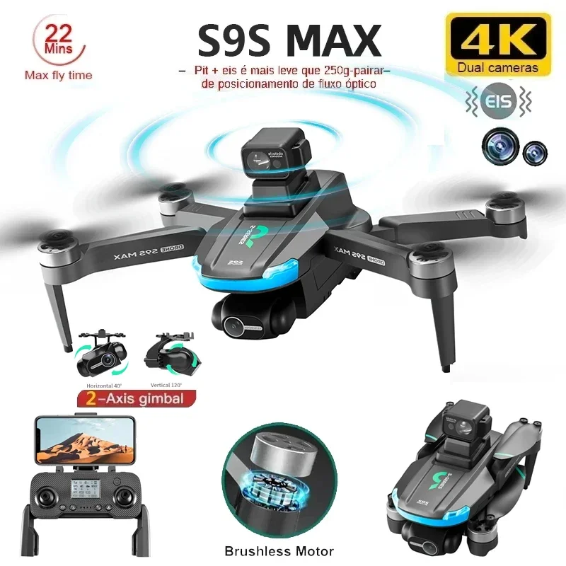 Drone Aerial Photography - НОВЫЙ S9S MAX MINI Drone 4K
