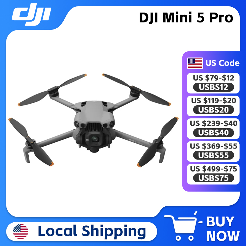 Drone Video Production - DJI Mini 5 Pro 1-дюймовая большая