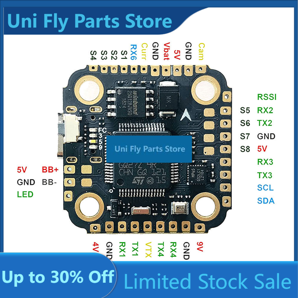Полетный контроллер F7 MINI MP – обзор и цена Betaflight Fc F7