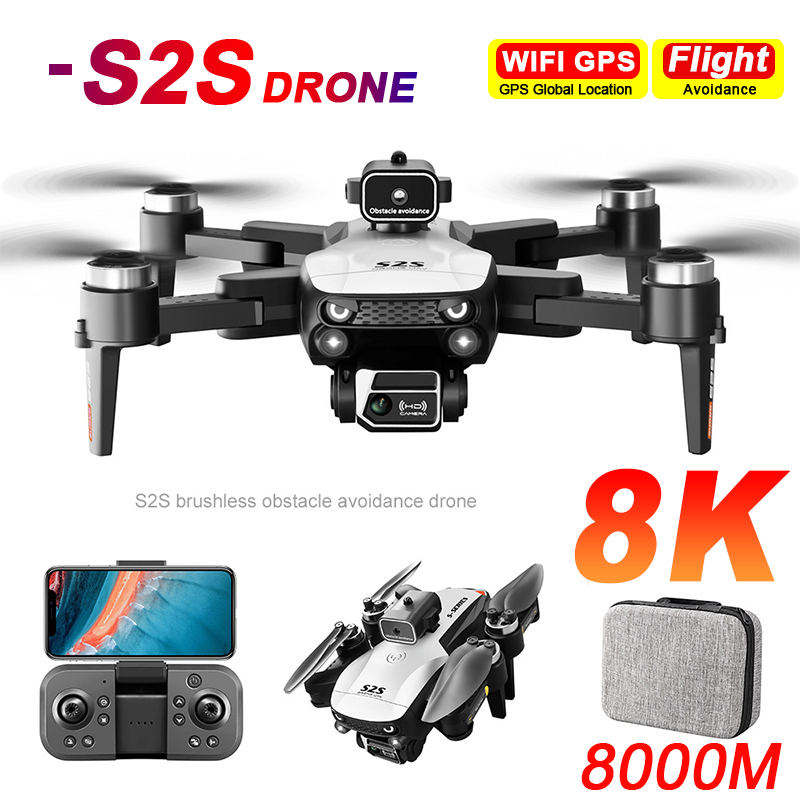 Новый S2S Дрон 8K Профессионал – обзор и цена Drone Photogrammetry