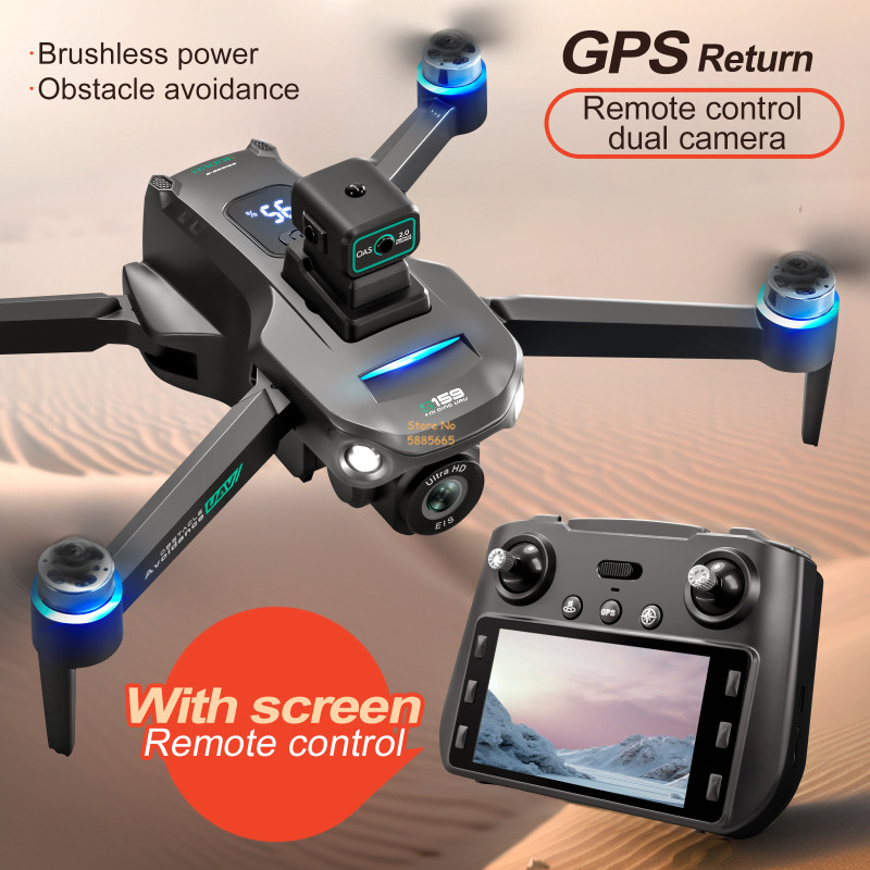 Двойная камера 8K, 5G, WIFI, F – обзор и цена Drone Aerial Photography