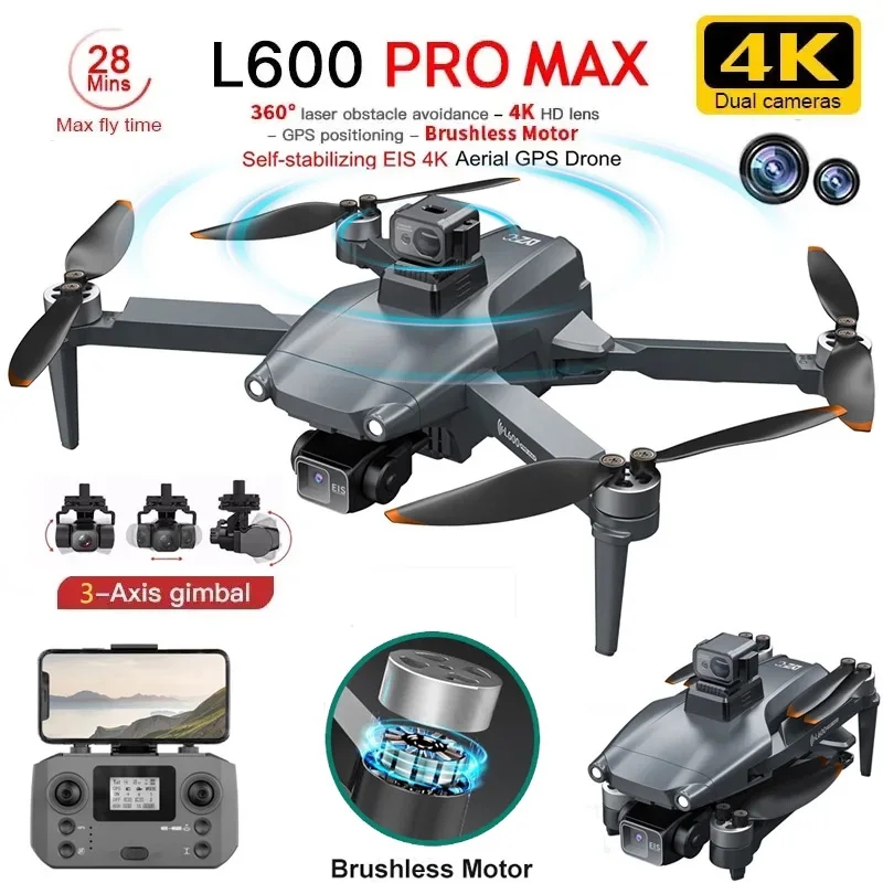 L600 PRO MAX GPS Дрон Професси – обзор и цена Drone Multispectral
