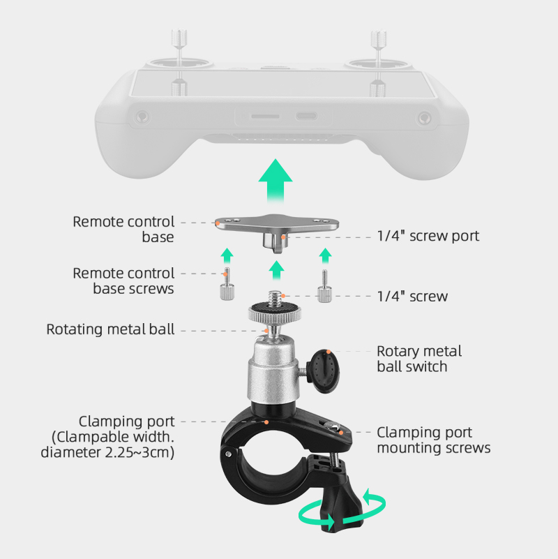 Велосипедный зажим для DJI Min – обзор и цена Dji Drone Mini 4 Pro
