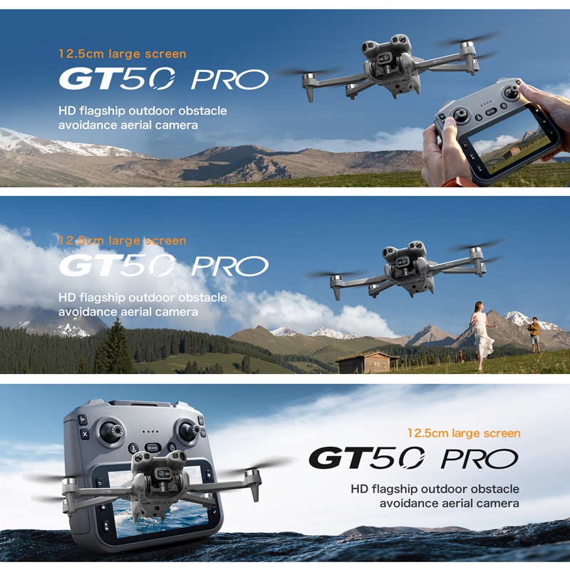 Мини-дрон GT50 с двумя камерам – обзор и цена Drone Video Production